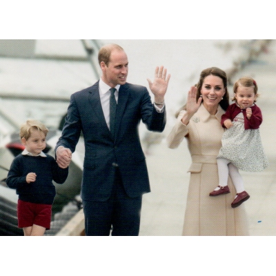 Kaart Duke & Duchess of Cambridge Kaart Duke & Duchess of Cambridge